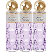 Saphir Black Femme 200ml Eau De Parfum 3 Enheter