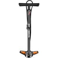 RockBros GP6532B Floor Pump with Pressure Gauge - Black and Orange