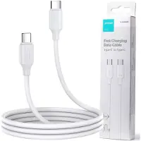 JOYROOM S-CC060A9 USB-C-kabel - 60W, 1m - hvit
