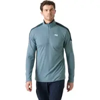 Helly Hansen for man. 34611 Blue HP half-zip jersey (XXL), Casual, Sport, Polyester