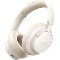 Baseus Bass BH1 NC Lite trådløse over-ear-hodetelefoner med ANC – hvit