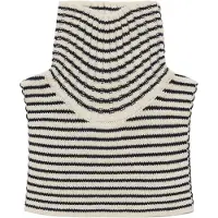 FUB Hals - Ull - Ecru/Navy - - 100/120 - Hals