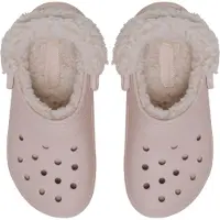 Crocs Sandaler m. Fôr - Classic+ Fleece Foret tresko - Kvarts - - 39/40 - Sandals