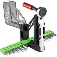 RockBros Bike Tool Set with Mini Ratchet and Bits - Translucent Green