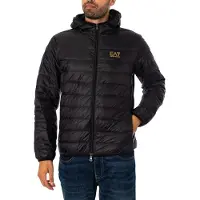 Emporio Armani for man. 8NPB24_PNGPZ Foldable down jacket Core Identity black (XXL), Casual, Polyamide