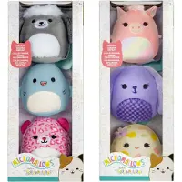 Squishmallows Micromallows 6 cm Plush 3 Pack S5 Asst