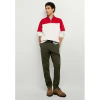 Pepe Jeans for man. PM2100128 Green slim-fit chino trousers (30), Casual, Cotton
