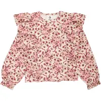 Müsli Genser - Bukett Ruffle - Oak/Blush/Baroque Rose - - 3 år (98) - Genser