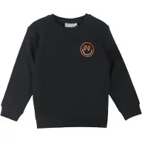 Name it Collegegenser - NkmNoble - Svart - - 7-8 år (122-128) - Collegegenser