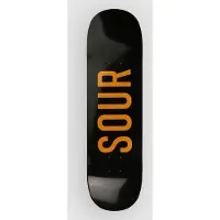 Sour Solution Sour Army Square Wood 8.5" Skateboard Deck svart
