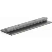 SOLAR PLUS Hybrid samlestykke til aluminiums profil Sort