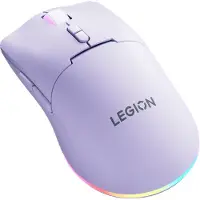 Lenovo Legion M220 Wireless RGB Gaming Mouse (Aurora Purple) - Mus - Optisk - 7 knapper - Lilla