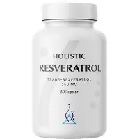 Holistic Resveratrol Vegetabilsk 30 kapsler