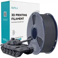 SUNLU PLA+ høyhastighetsfilament, grå