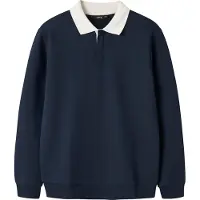 LMTD Poloskjorte - NlmRoss - Navy Blazer/Antique White - - 9-10 år (134-140) - Polo
