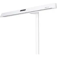 Arcchio LED-klemmelampe Shax, hvit, sensor, dimbar, 4 000 K