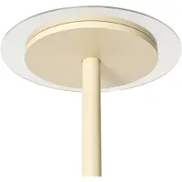 Arcchio LED-gulvlampe Frile, beige, høyde 190 cm, dimbar