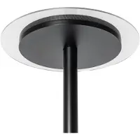 Arcchio LED-gulvlampe Frile, svart, høyde 190 cm, dimbar