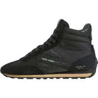 Pepe Jeans for woman. PLS400038 Jane Nice black sneakers (39), Fabric, Flat, Laces, Casual