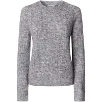 Pepe Jeans for woman. PL7000186 Angela grey sweater (L), Casual, Nylon