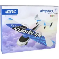Leantoys Airplane R/C 4D-G3 Lys Hvit Blå