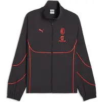Puma AC Milan PUMATECH-X Full-Zip Track Jacket Men, Clothing, Flat Dark Gray/Glowing Red, XL