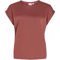 Vila Ellette Kort Ermet Bluse
