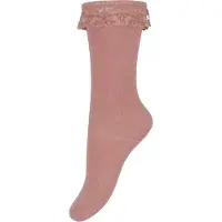 Minymo Knestrømper - Ash Rose - - 31/34 - Sokker
