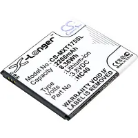 24hShop Batteri for SmartPhone, Mobil for Motorola Moto C, Moto C Dual SIM og andre.