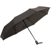 Weather Report Conakry Folding Umbrella Black - Flere farger