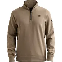 PME Legend PE Legend Half Zip Sweater Overland Trek Beige Khaki Størrelse