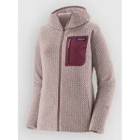 Patagonia R1 Air Full Hettegenser med glidelås rosa