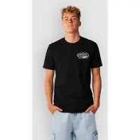 Rip Curl S-Series Vaporcool Peaks T-skjorte svart