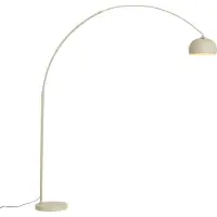 QAZQA Moderne buelampe beige med marmorfot - XXL