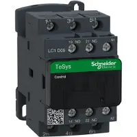 Schneider Electric Tesys d contactor lc1d09p7 3p 9a ac-3 4kw@400v 1no+1nc aux contact 230v 50/60hz ac coil