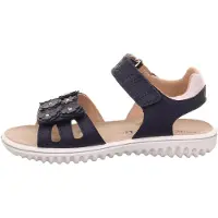 Superfit Sandaler - Sparkle - Blå - - 34 - Sandals
