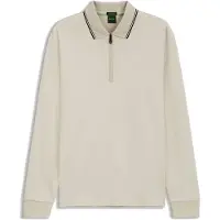 BOSS Cord Plisy 10272954 Green Kortermet Poloskjorte