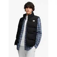 Superdry for man. M5012426A Black NON Everest hooded vest (3XL), Casual, Outdoor, Recycled nylon