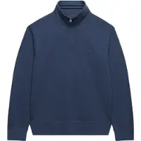 Superdry Essential Serif Logo Halv Glidelås Genser