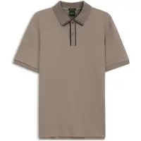 BOSS Cord 10272954 Green Kortermet Poloskjorte