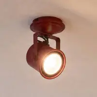 Argon Downlight Canico, 1 lyskilde, rød