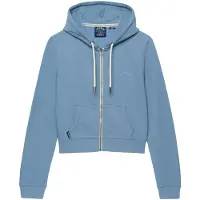 Superdry Essential Logo Cropped Genser Med Hel Glidelås
