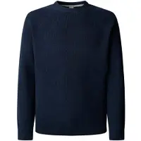 Pepe Jeans for man. PM7000090 Denzel navy sweater (S), Casual, Cotton, Long sleeve