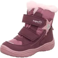 Superfit Vintersko - Blod-Tex - Crystal - Lilla/Rosa - - 35 - Vinterstøvler