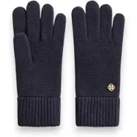Gant for woman. 4930023 Casual navy gloves (OSFA), Wool