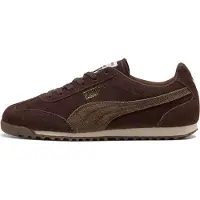 Puma Arizona Suede Sneakers, Shoes, Chocolate Fondue/Chocolate/Gum, 42