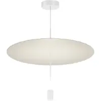 Wever & Ducre LED-hengelampe Shedda Ø 55 cm silkeaktig grå 2700 K