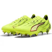 Puma ULTRA 6 ULTIMATE MxSG Football Boots Unisex, Shoes, Yellow Alert/Black/Glowing Red, 37
