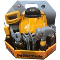 Power X Tool Belt Combo Set.Helmet w/Light 22 pc