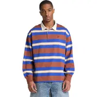 Timberland Striped Rugby Langermet Poloskjorte